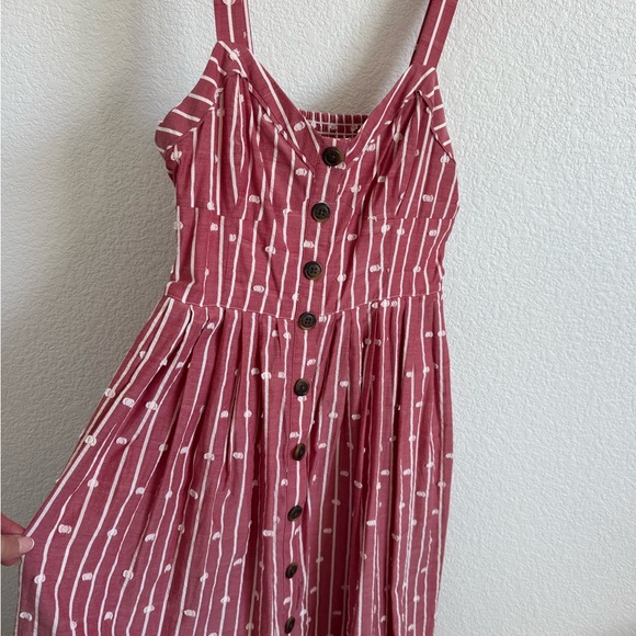 Anthropologie Meave Hudson Stripe Button-Front Sundress - Picture 3 of 6